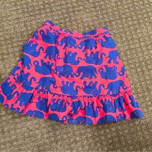 Size L (8-10) kids’ Lilly Pulitzer elephant skirt